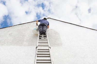 Peinture extérieure à Dangeul — façades et ravalement